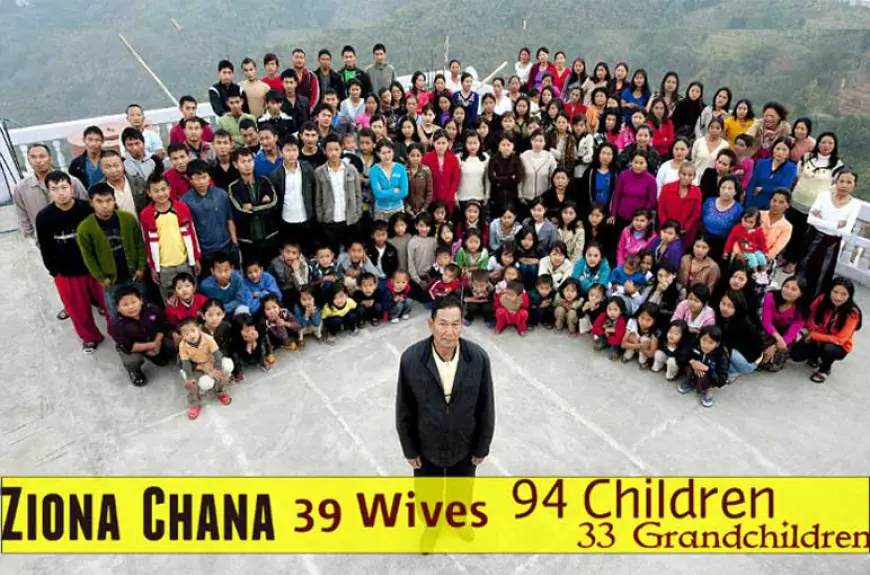 Inside the World’s Largest Family - Ziona Chana!