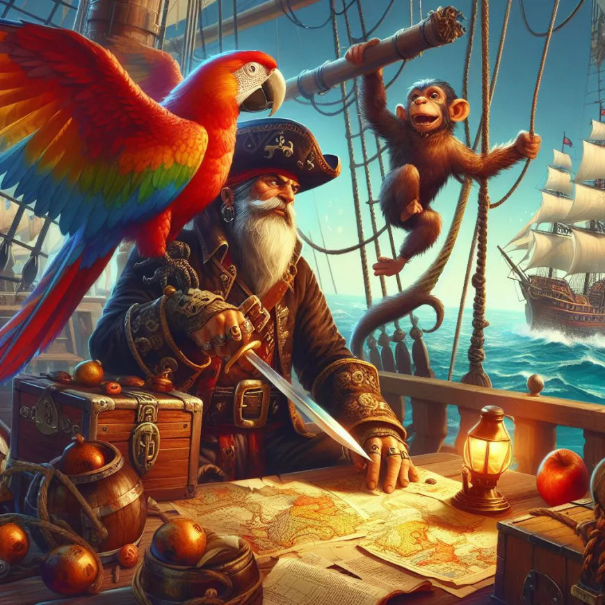 Why Do Pirates Always Have A Monkey Or A Parrot In Their Pictures?